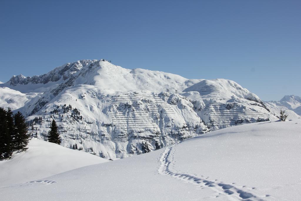 Hotel Garni Panorama Lech am Arlberg Kültér fotó
